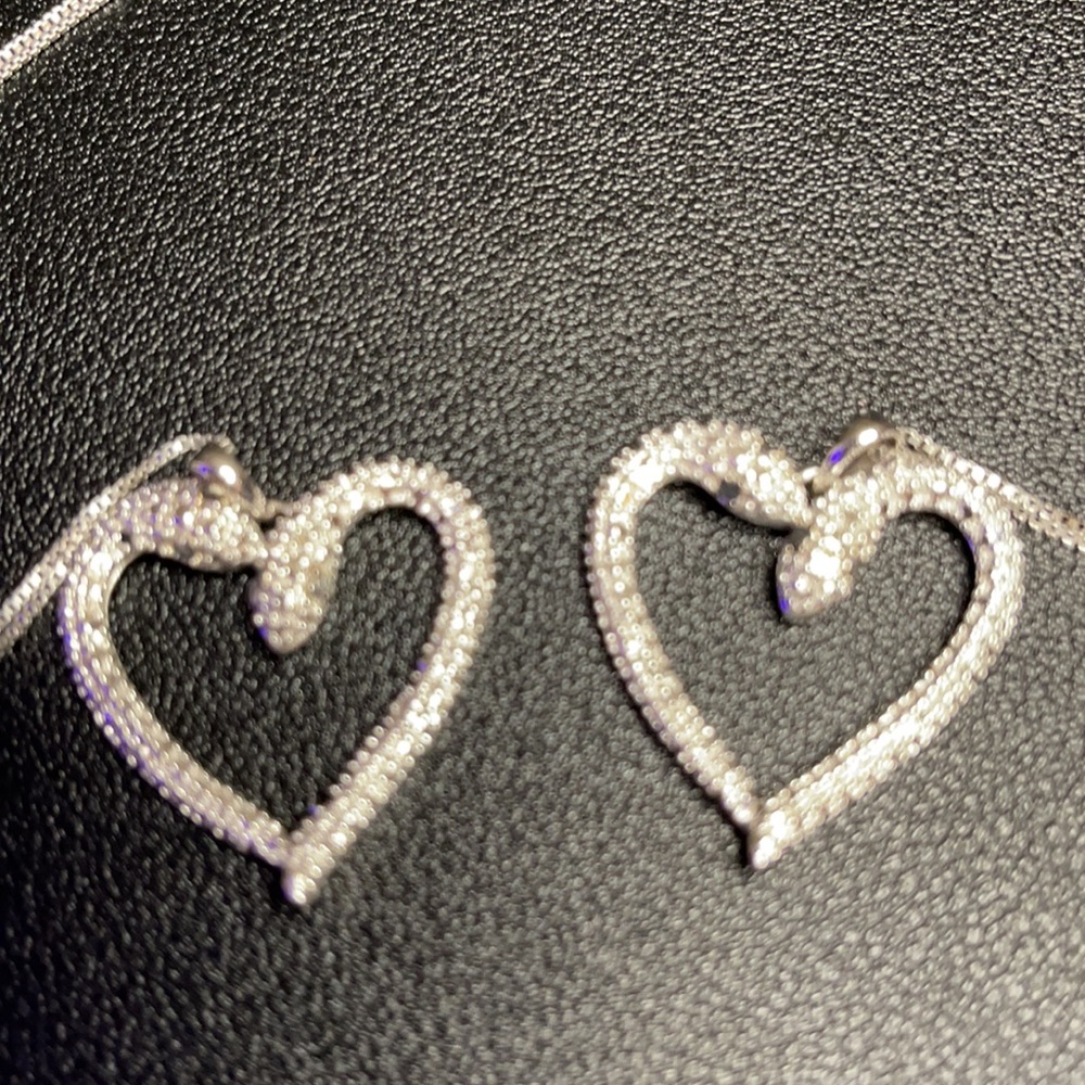 💎Set of snake heart necklaces